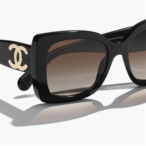 chanel acetate square sunglasses|oversized new chanel sunglasses.